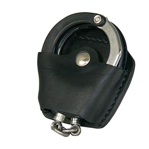 Boston Leather Quick Release Handcuff Case, Plain - 5531-1