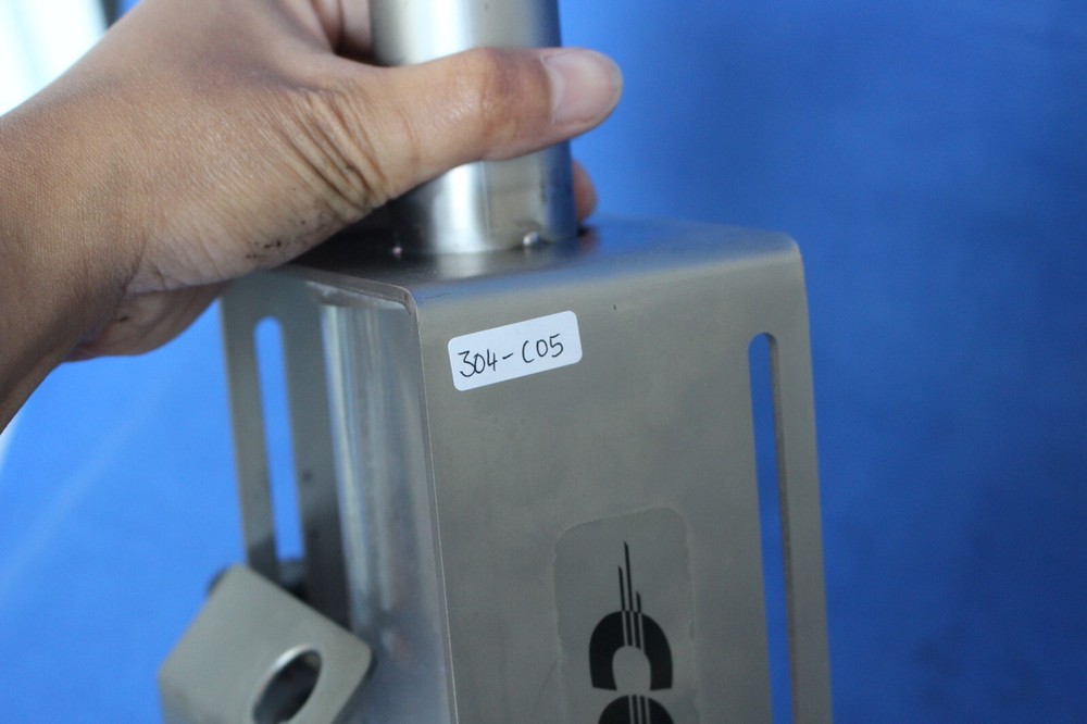 Plastics molding mini hopper / loader with sight glass