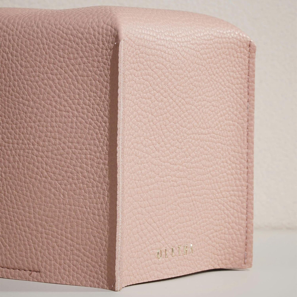 Aesthetic Square Tissue Box Cover Tissues Cube Box Holder 1 Pink