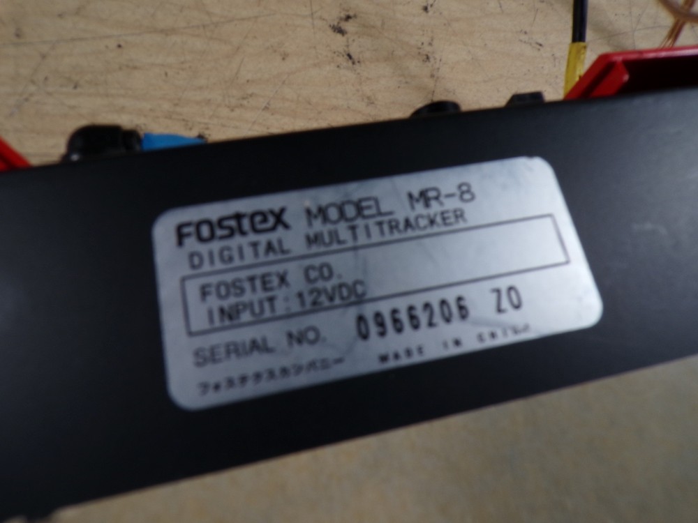FOSTEX MR-8 DIGITAL MULTI-TRACK 8 TRACK **BR0KEN
