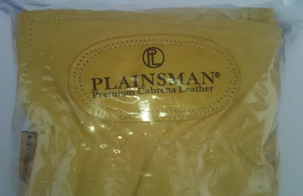 12 Pair Bundle PLAINSMAN Premium Cabretta Goatskin Leather Gloves Size MEDIUM
