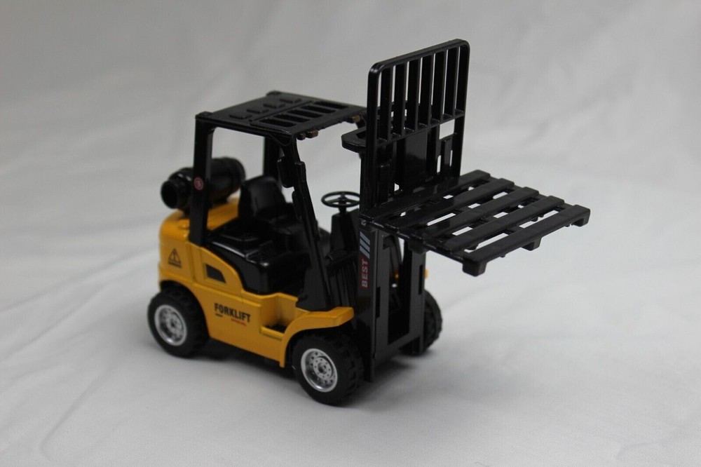 Die-Cast Forklift (High Quality) Model Toy Pull Back Forklift - Great for gifts!