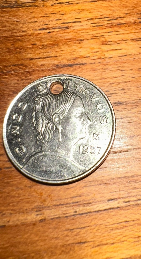 5 centavos mexico 1950's -- 1970's