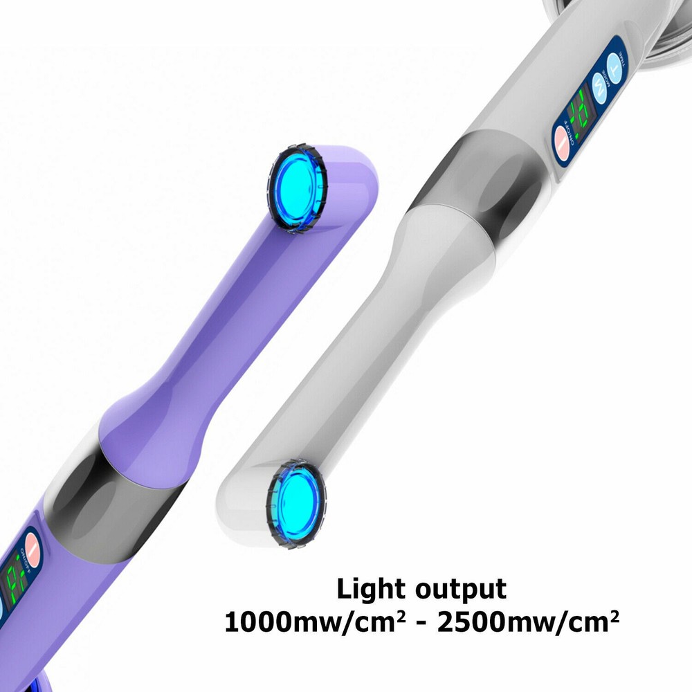 Woodpecker Dental Wireless Curing Light Lamp iLED 1second Curing 2500mw/c㎡
