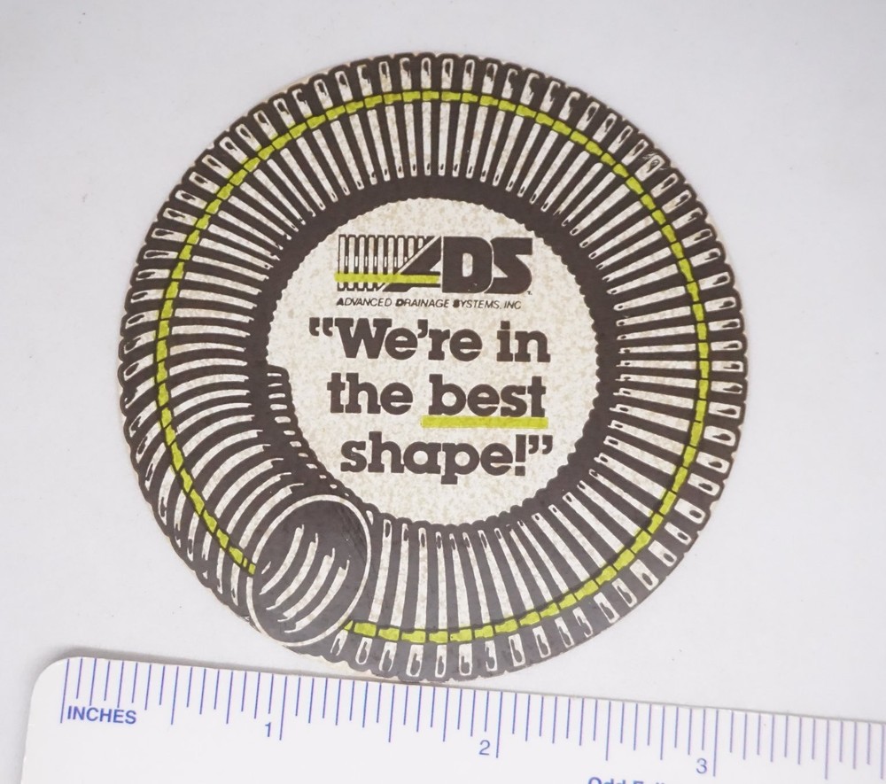 ADS Advanced Drainage Systems Sticker Mining Drainage Hose No Adhesive