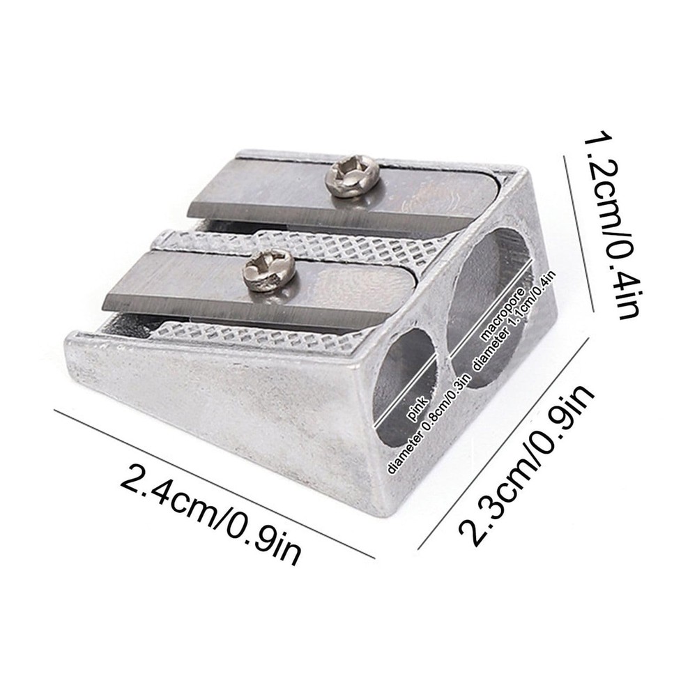 Silver Magnesium Pencil Sharpener Survival,