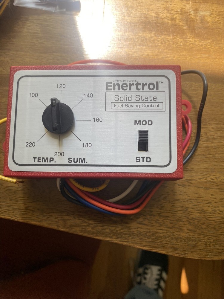 Thermostat Enertrol Solid State Fuel System Control WA-24