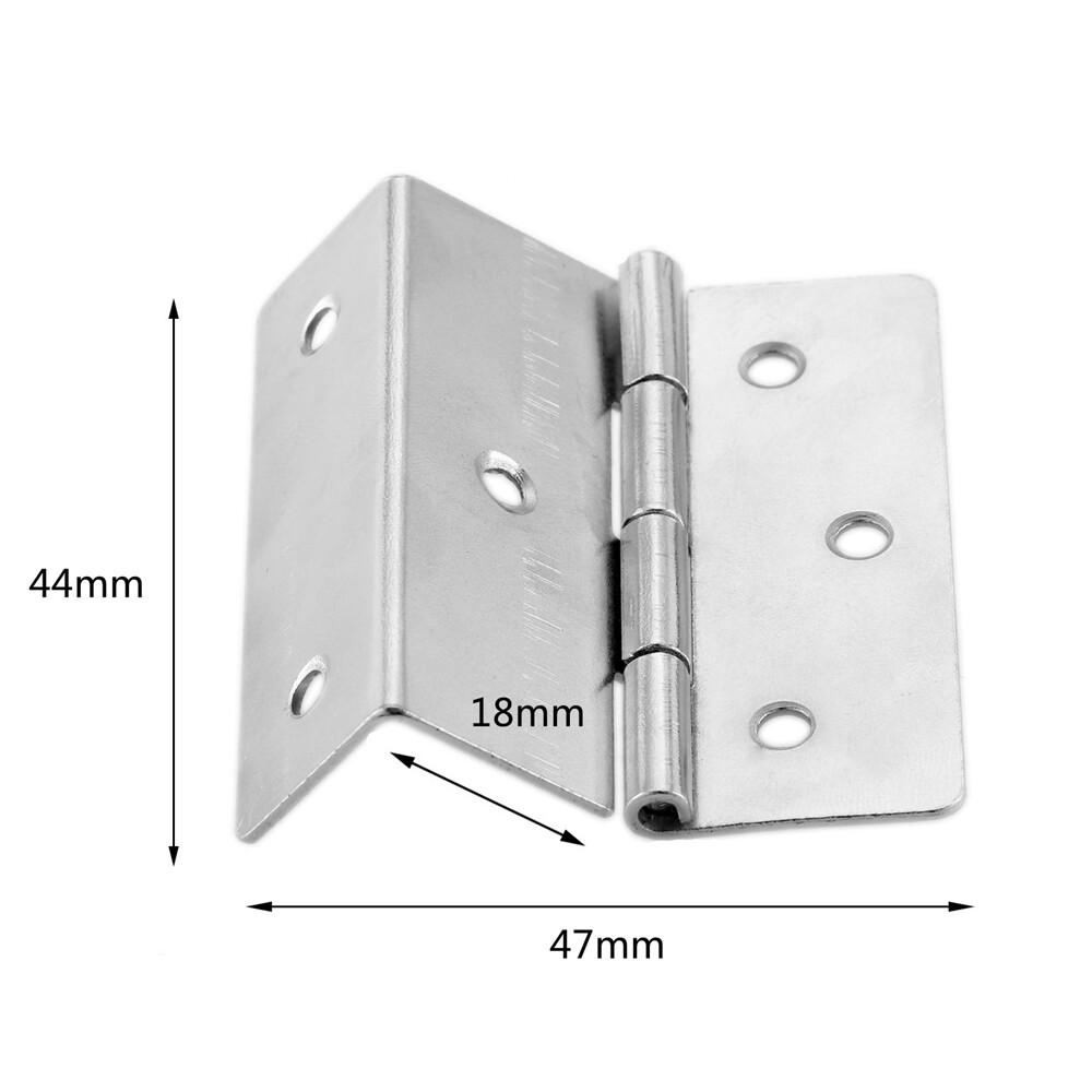 44mm Cabinet Hinges Three Equivalent Page Folded Wood Box Hinge Decorative Hinge