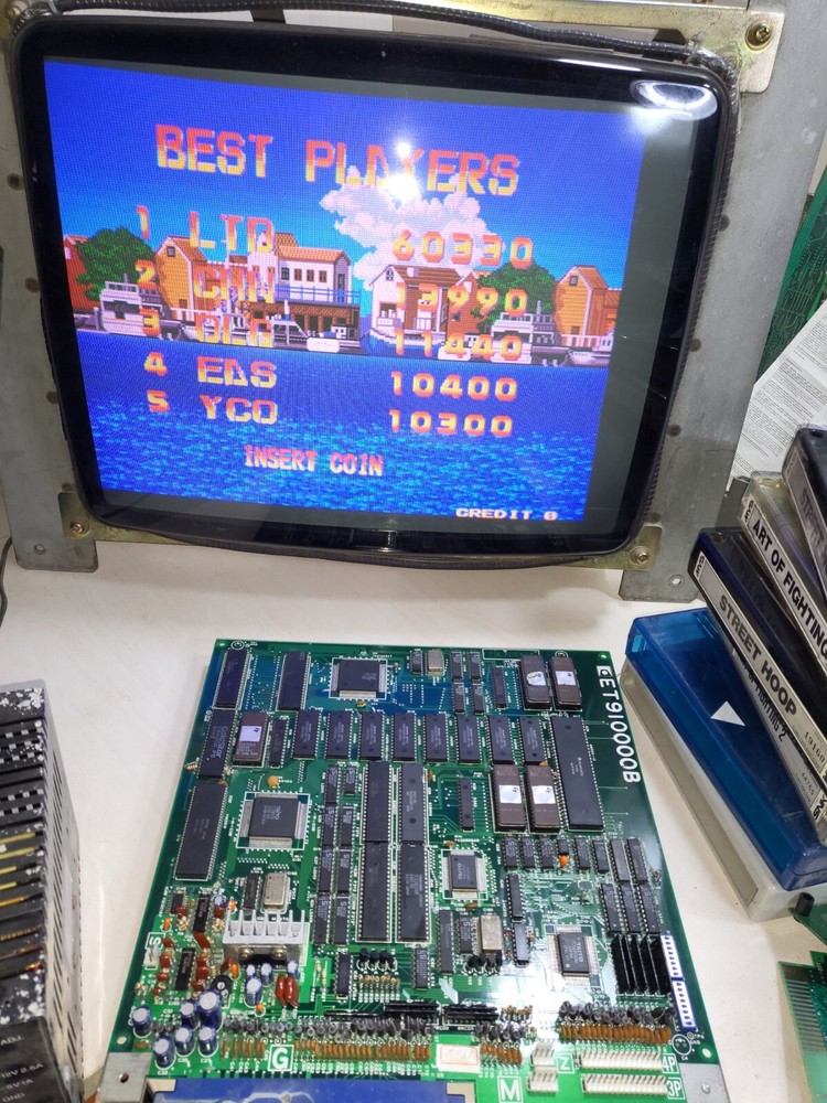 SILENT DRAGON TAİTO arcade game board pcb
