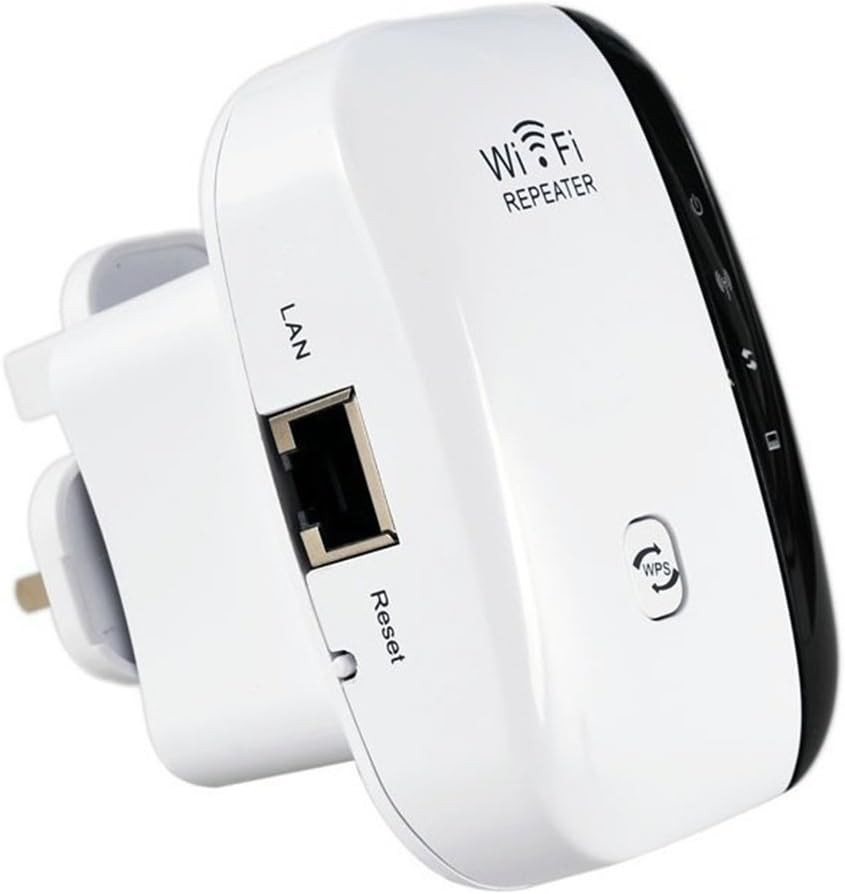 WiFi Repeater, Wireless Range Extender, Mini Portable, 360 Degree WiFi Coverage