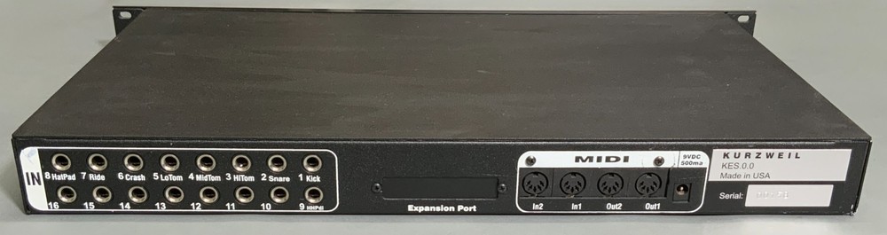 Kurzweil Event Station MIDI Percussion Controller / Trigger Processor RARE!!