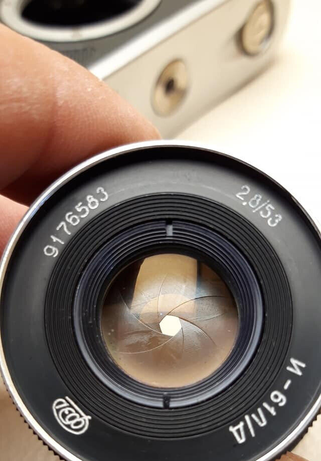 FED-4 Soviet Olympic Camera + Lens FED Industar-61 L/D