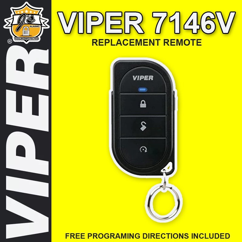 Js Alarms Replacement Remote Control For Viper, Python, Avital, Clifford NEW