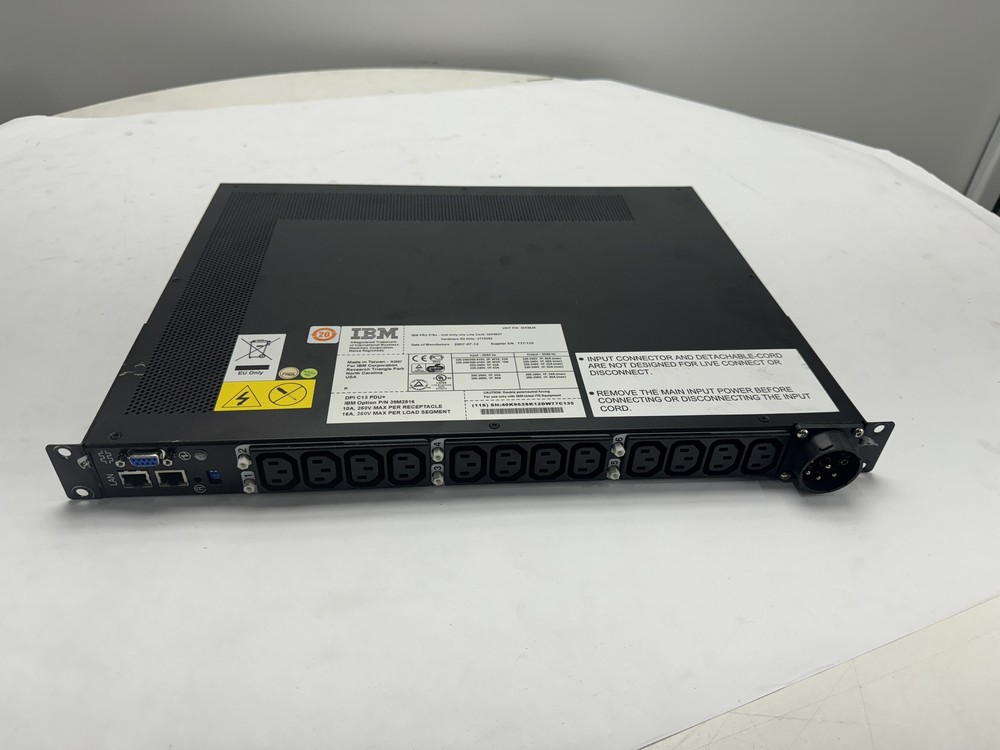 IBM XDPI C13 Power Distribution Unit 40K9628 Black