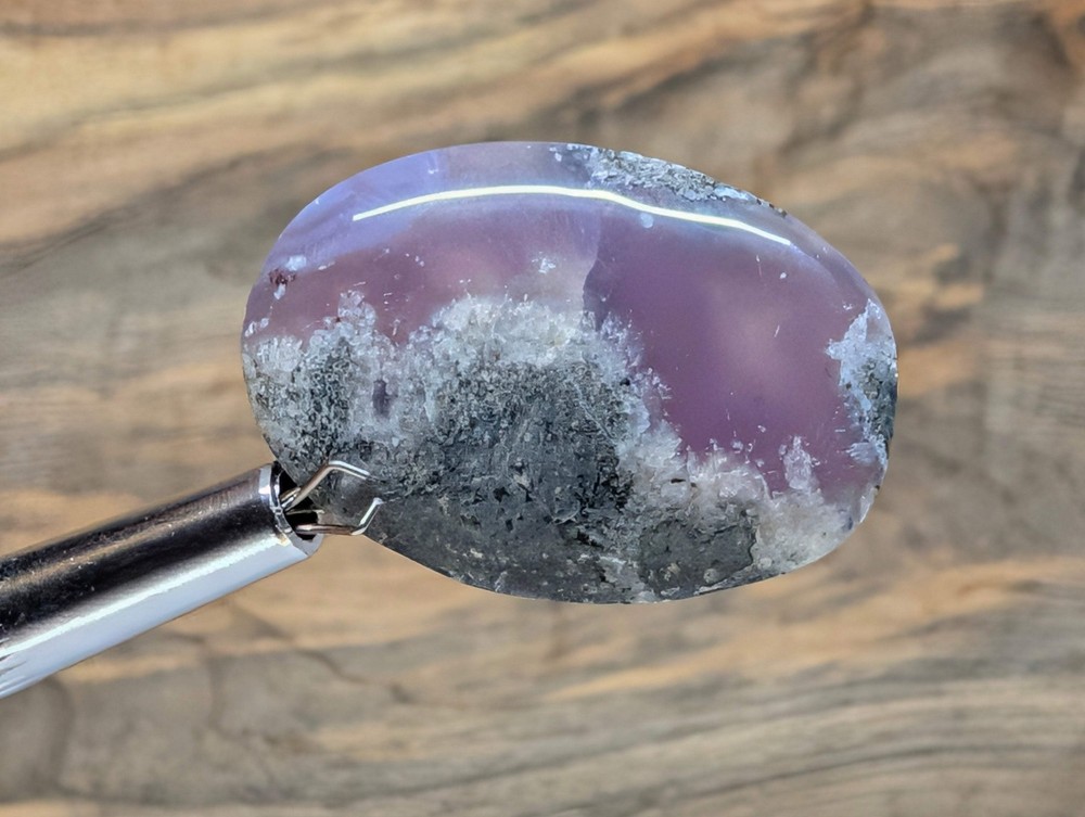 Oval Shape - Purple Moss Agate - Design-Ready Set