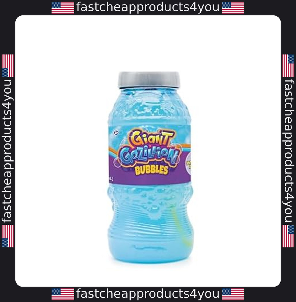 Gazillion 2L Giant Bubble Solution - Multicolor Fun for All Ages!