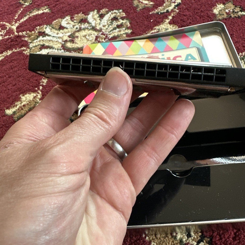 Robert Frederick Learn to Play Harmonica In Case & Instruction Manual