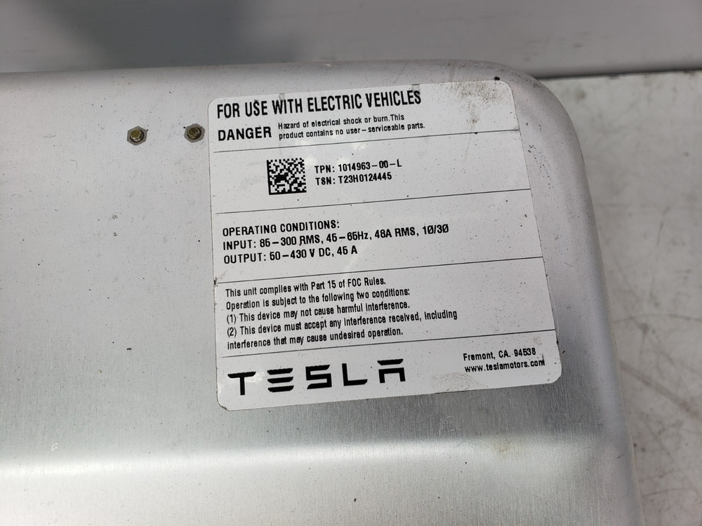 ✅ 2012-2016 OEM Tesla Model S Gen 2 On Board Master Charger Sealed Module