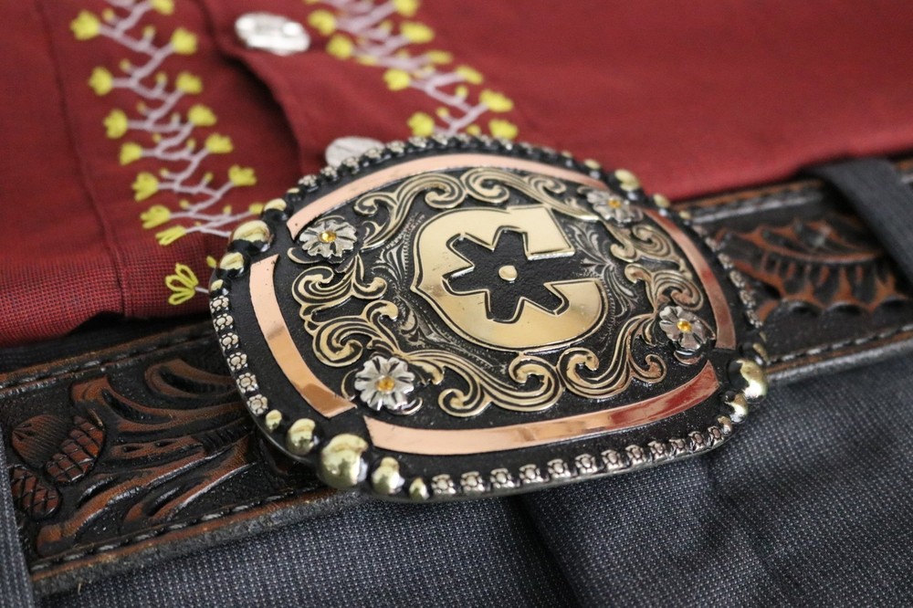 Handmade Charros Original “C” Buckle