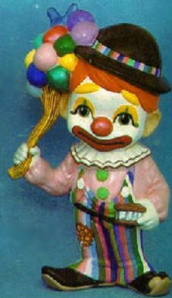Ceramic Bisque~~~ Ready to Paint~~~ Clown Smiley
