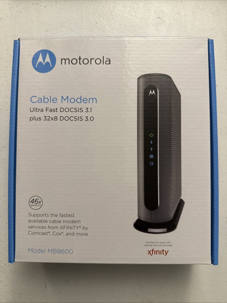 Motorola MB8600 DOCSIS 3.1 Cable Modem