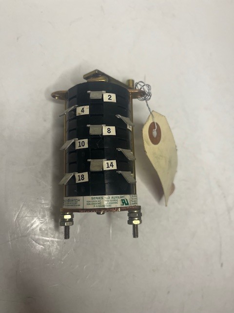 Electroswitch 102108LN Rotary Cam Switch NEW