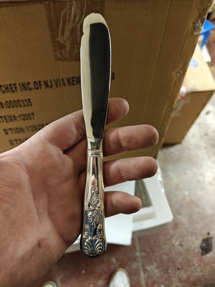 Silver Plated Vintage Knives