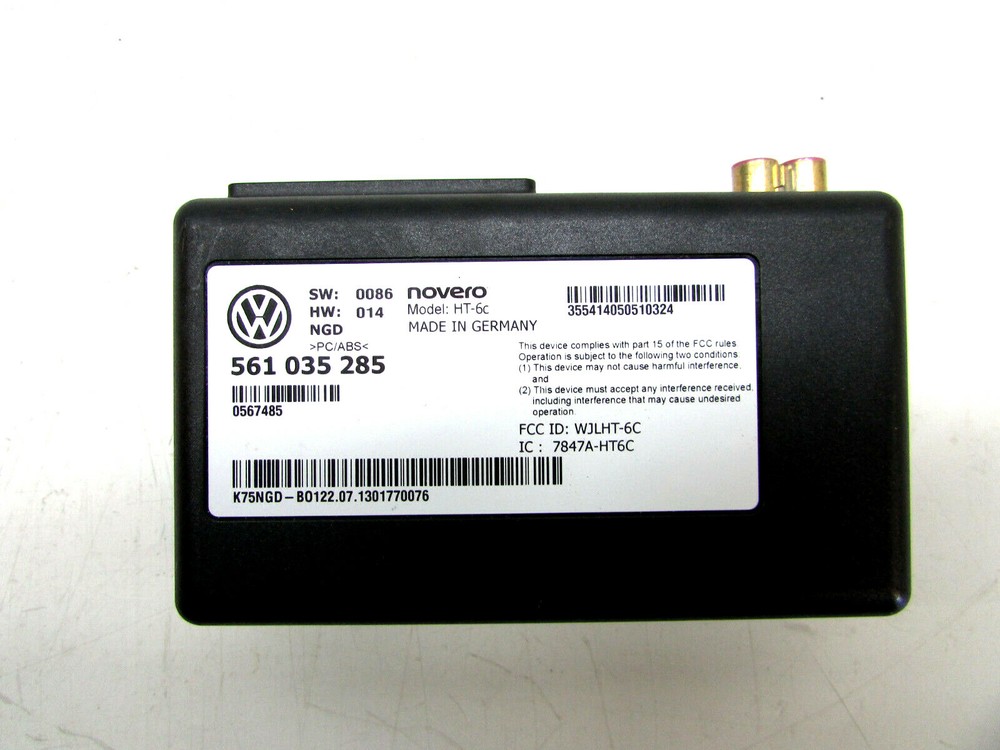 2014 VW JETTA PASSAT INTERNET INTERFACE CONTROL MODULE 561 035 285 OEM 13 14 15