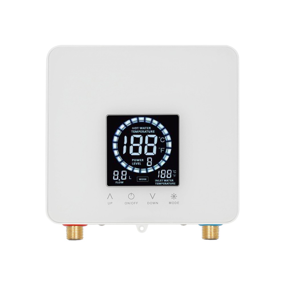 WATER HEATER, INSTANT ELECTRIC WATER HEATER, WATER HEATER WITH LED DISPLAY