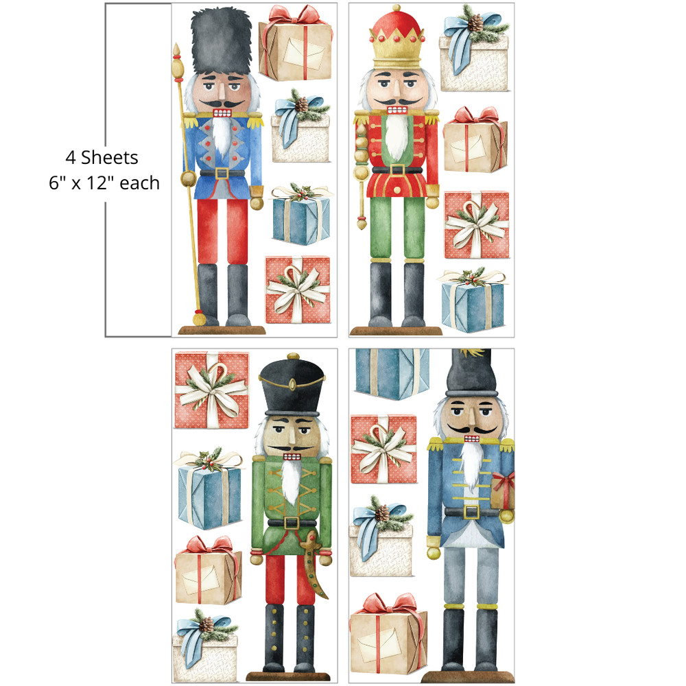 Nutty Nutcracker Project Kit | Dixie Belle Paint Co. | Transfer & Wood