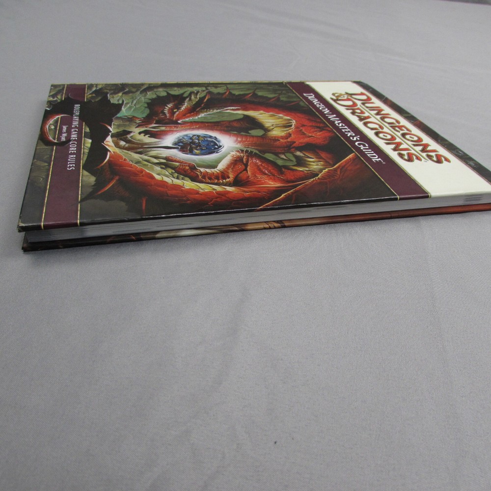 Dungeon Dragons 4th Edition Master's Guide Roleplaying Game Core Rules Book