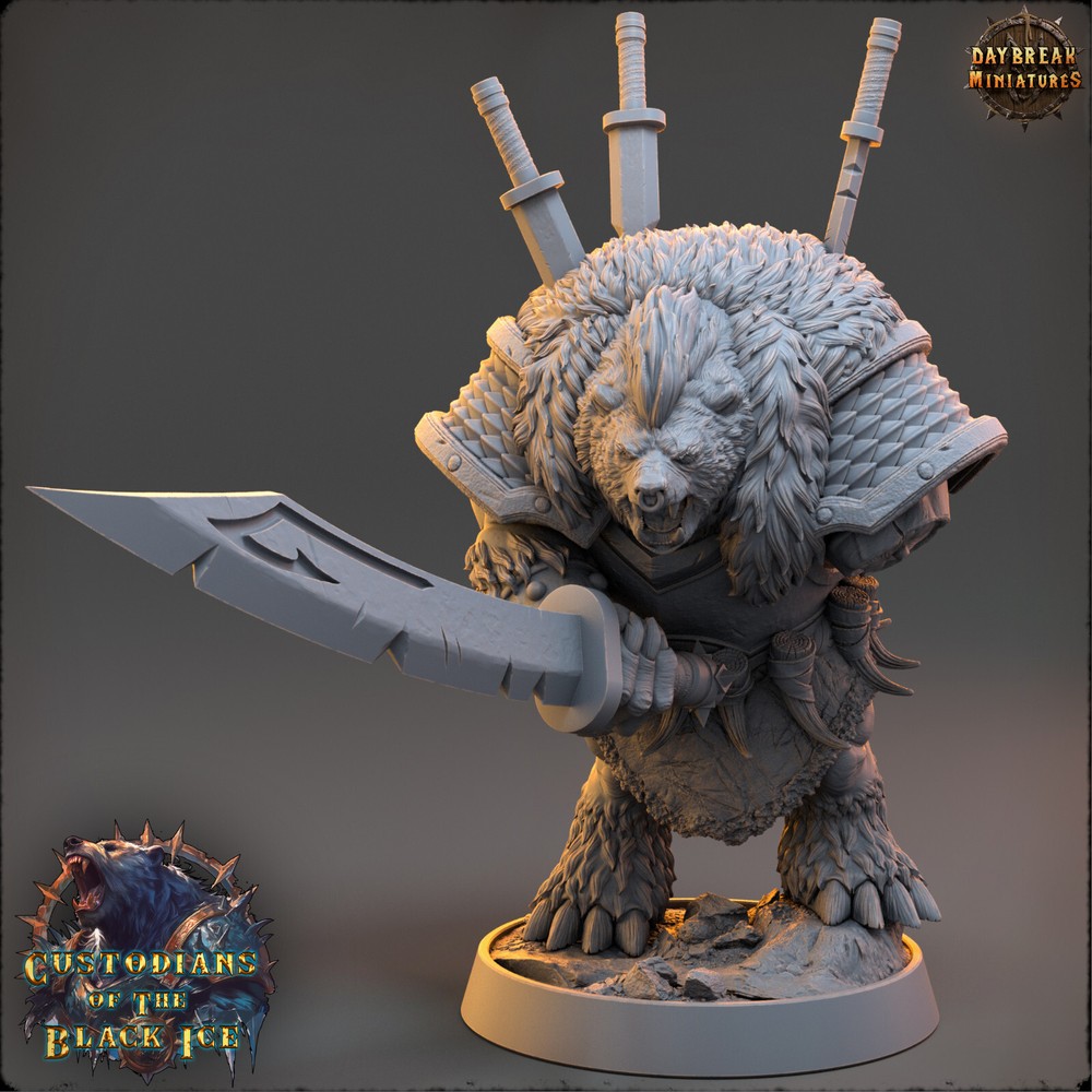 Ursine Warrior Edge | DayBreak Miniatures |