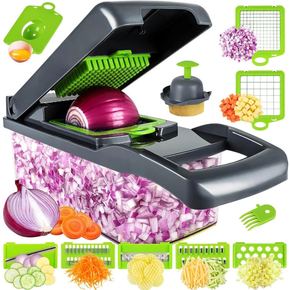 Multi-functional Vegetable Fruit Kitchen Chopper Cutter Food Onion Veggie Dicer