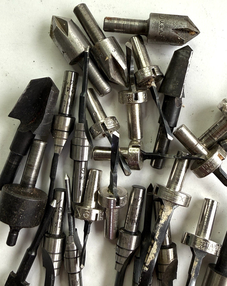 27 Woodworking Countersinks, Stanley And Others ~ Used