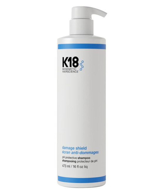 K18 Biomimetic Hairscience Damage Shield pH Protective Shampoo 16 oz
