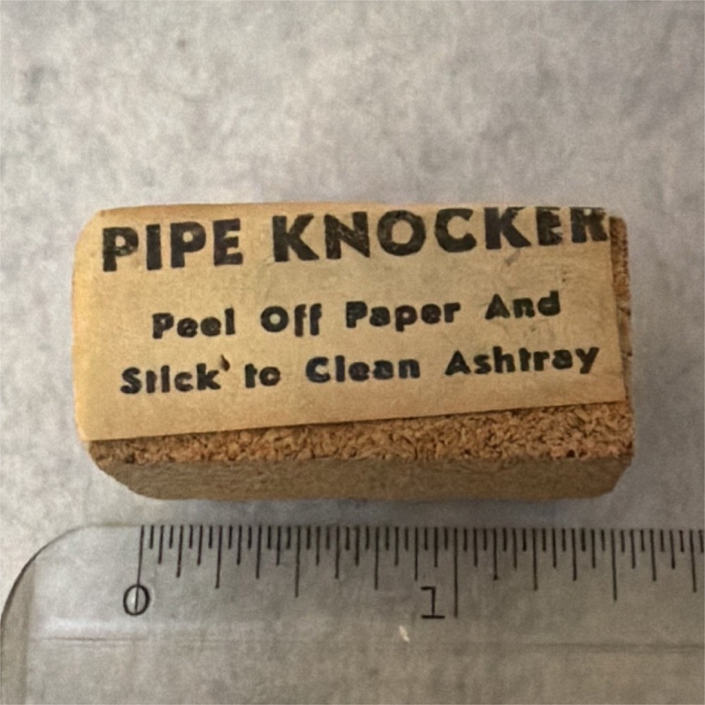 Pipe Knocker Cork Ashtray Cleaner Accessory