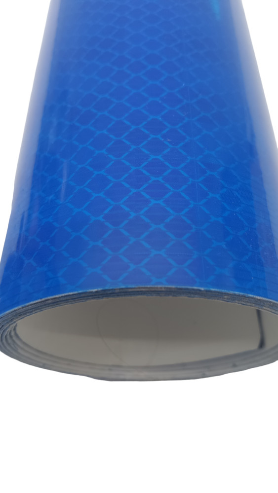 Blue Diamond Reflector Sign Plotter Cutter Vinyl Caution Tape ROLL 6" x 10' Roll