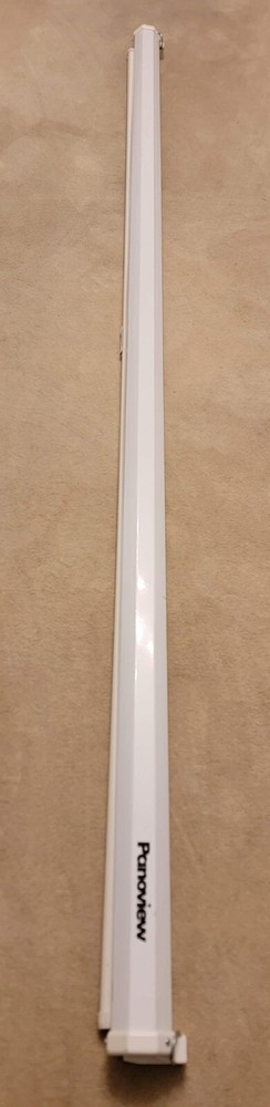 PANOVIEW Projection Screen Pull Down Manual White 91" Diagonal 87" Long