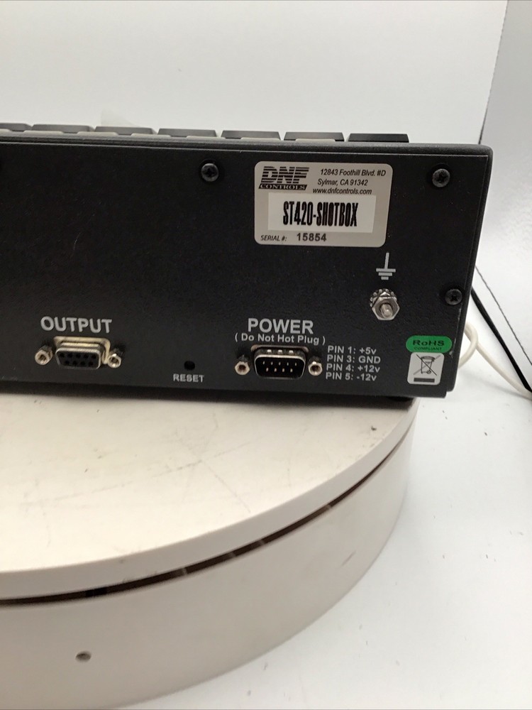 DNF ST420 Shotbox Broadcasting Controller Panel UNTESTED