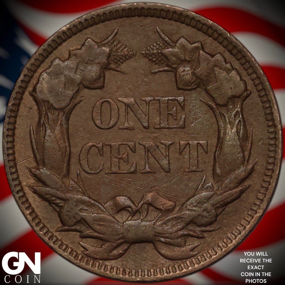 1857 Flying Eagle Cent Penny Z9741