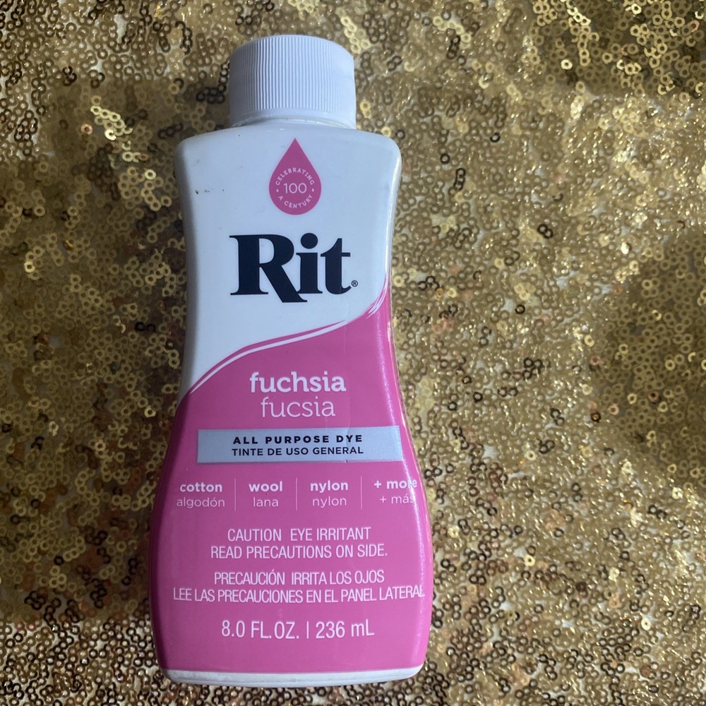 Rit Dye Liquid - Wide Selection fuchsia- 8 Oz.