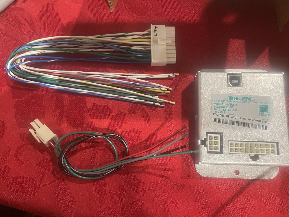 Whelen Light Bar Controller WCCP 01-046E868-00
