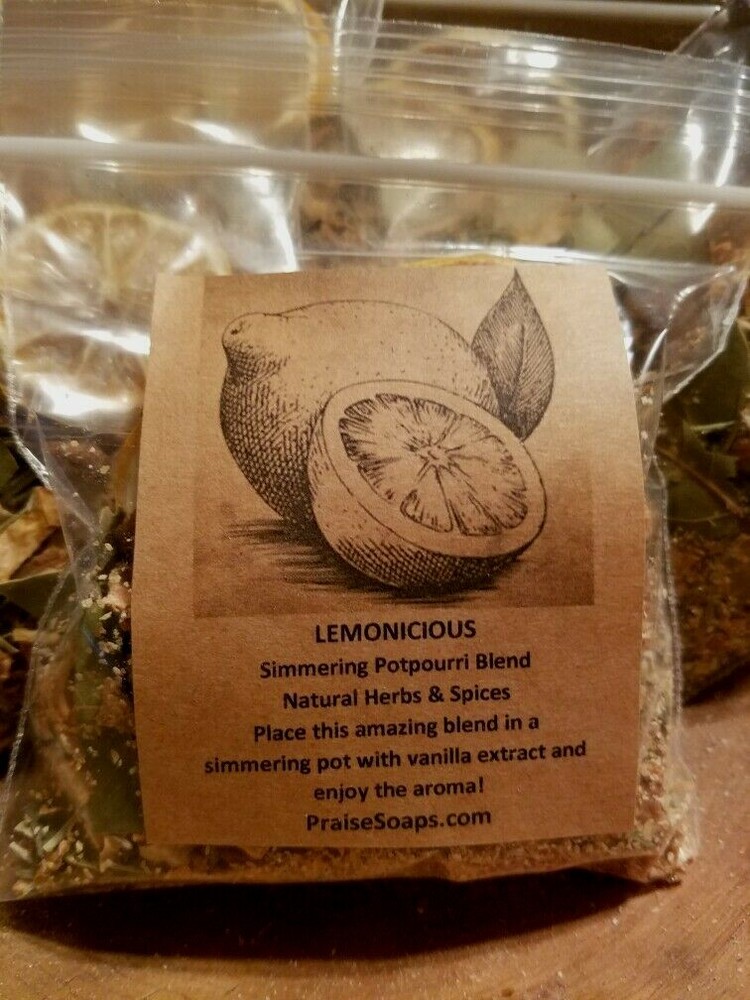LEMONICIOUS simmering potpourri packet AROMATHERAPY