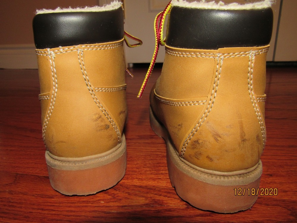 Waterproof Construction-style boots- Smartfit Size 4 (kids)