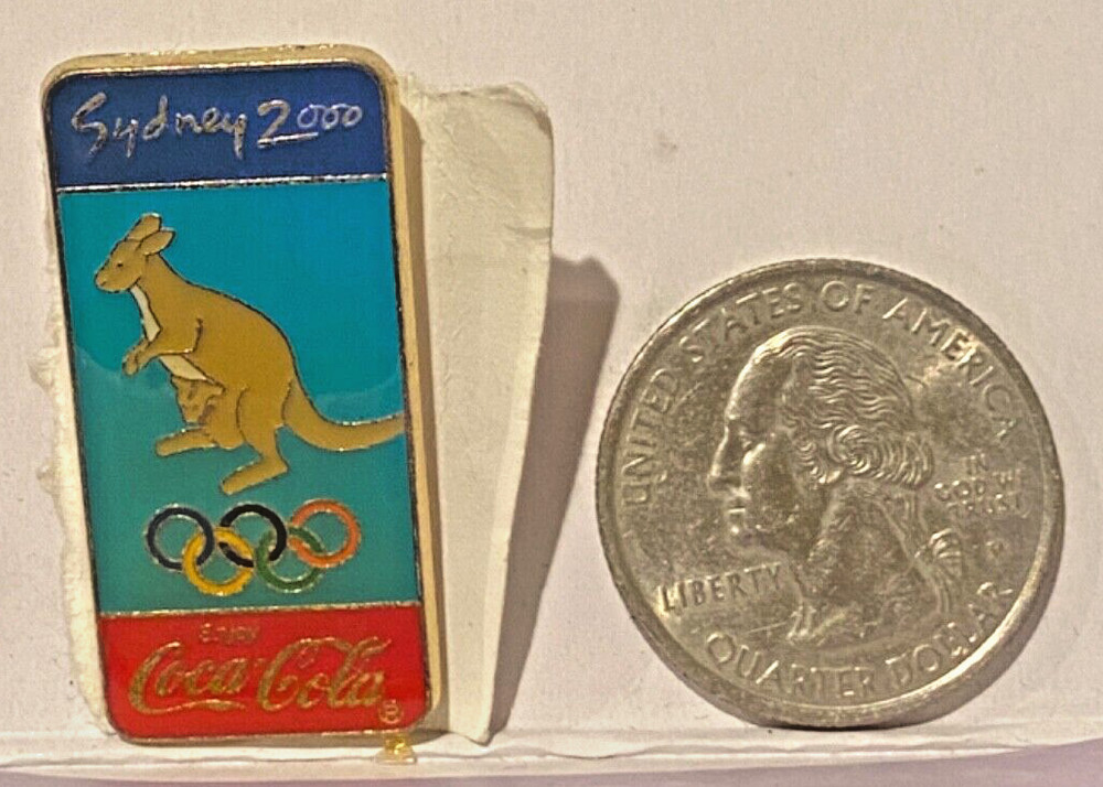 2000 Sydney Olympics Pin Coca Cola Kangaroos
