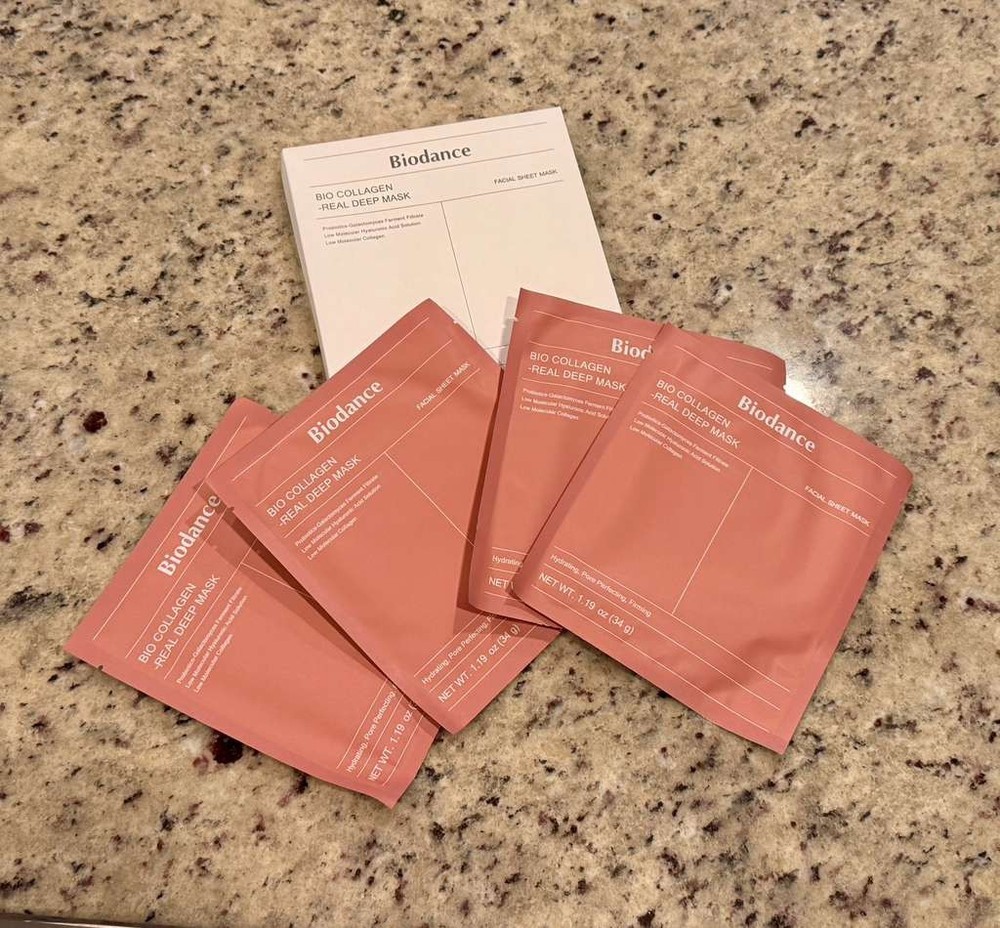 NEW Biodance Bio-Collagen Face Masks – 16 Sheets (4 Pack) Super VALUE Bundle