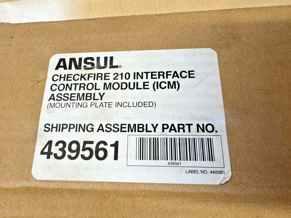 Ansul 439560 CheckFire 210 Display Module Assembly (Bracket NOT Included)