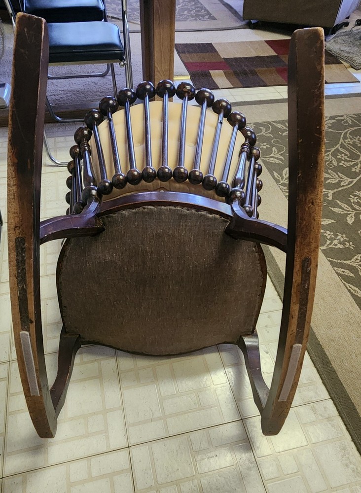 Victorian "Lollipop" Rocking Chair.