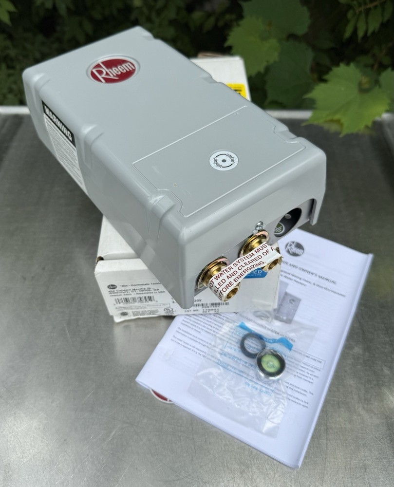 Rheem RTEH3512 3.5kW @ 120V Tankless Electric Water Heater - Unused - Open Box