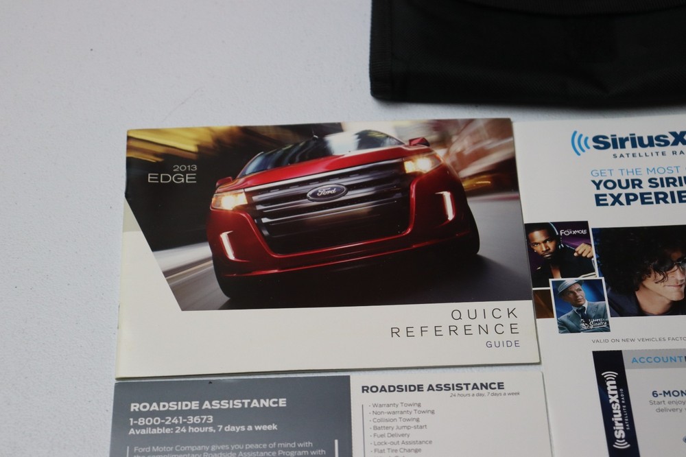 2013 13 Ford Edge Owners Manual User Guide OEM Complete Set w/ Case